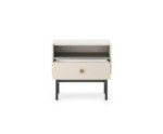 Nachttisch mit Schublade, Loft-Stil, beige, EMI Nachttisch mit Schublade, Loft-Stil, beige, EMI