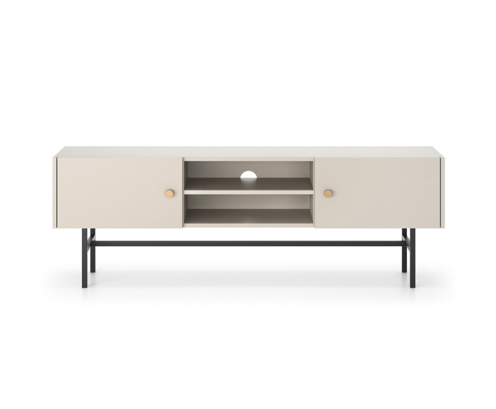 TV Schrank 155 cm im Loft-Stil, beige, EMI