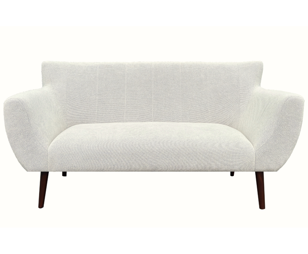 Couch, 2-Sitzer-Sofa im skandinavischen Stil, Stoff Curio, ROGER R11