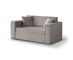 Stilvolles 2-Sitzer-Sofa ausziehbar mit Schlaffunktion und Bettkasten für Wohnzimmer, Arbeitszimmer, FERRO 51 Stilvolles 2-Sitzer-Sofa ausziehbar mit Schlaffunktion und Bettkasten für Wohnzimmer, Arbeitszimmer, FERRO 51