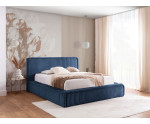 Polsterbett 120x200 cm mit Lattenrost und Bettkasten, Stoff VITO Cord mit breiten Rippen, PRATO T9 Polsterbett 120x200 cm mit Lattenrost und Bettkasten, Stoff VITO Cord mit breiten Rippen, PRATO T9