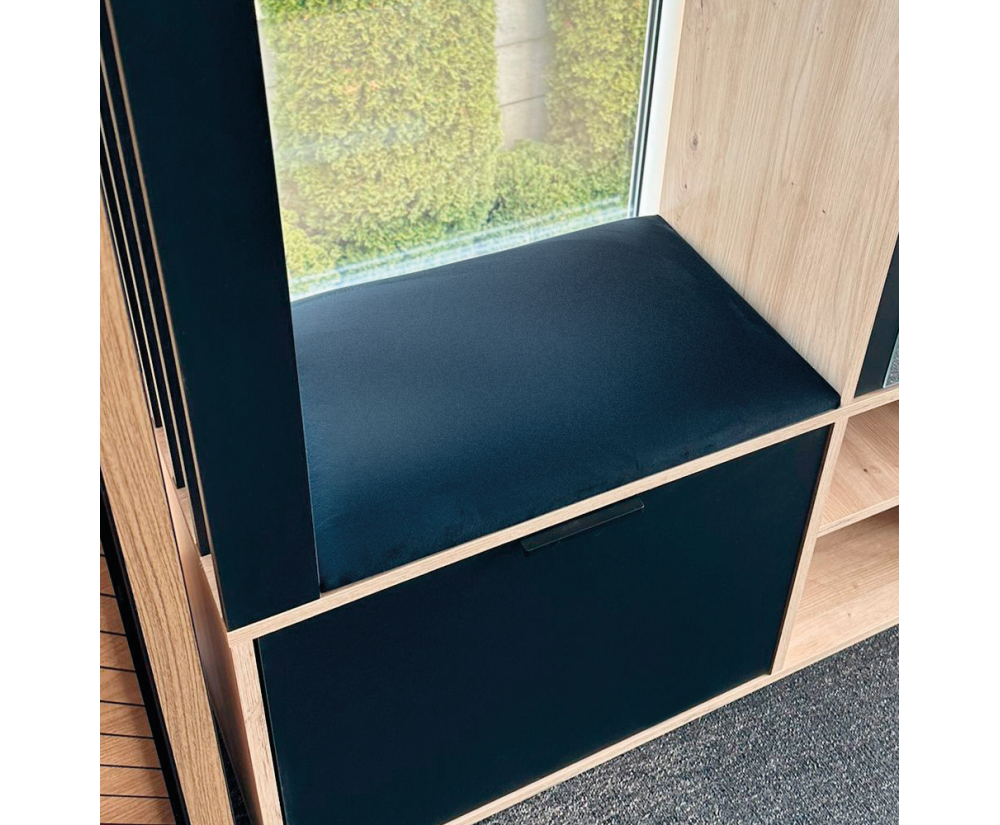 Sitzkissen, gepolsterte Sitzfläche für Garderoben-Set MILO / MILO UNI