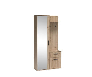 Garderoben-Set, Garderobe mit Spiegel, Artisan, LUX
