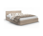 Doppelbett, Ehebett 140x200 cm mit Lattenrost, Sonoma Eiche, MONAKO