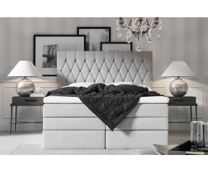 Boxspringbett, Doppelbett, Ehebett mit Bettkasten, MAGNUS 26B