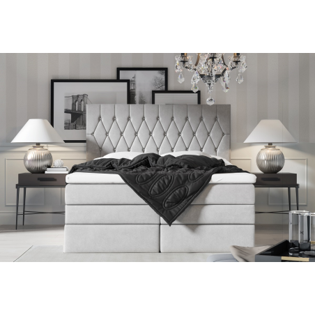 Boxspringbett, Doppelbett, Ehebett mit Bettkasten, MAGNUS 26B