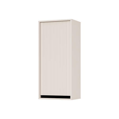Hängeschrank, Lamellen-Fronten, sandbeige, ASTIR