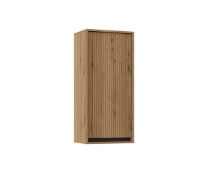 Hängeschrank, Lamellen-Fronten, Eiche Evoke, ASTIR