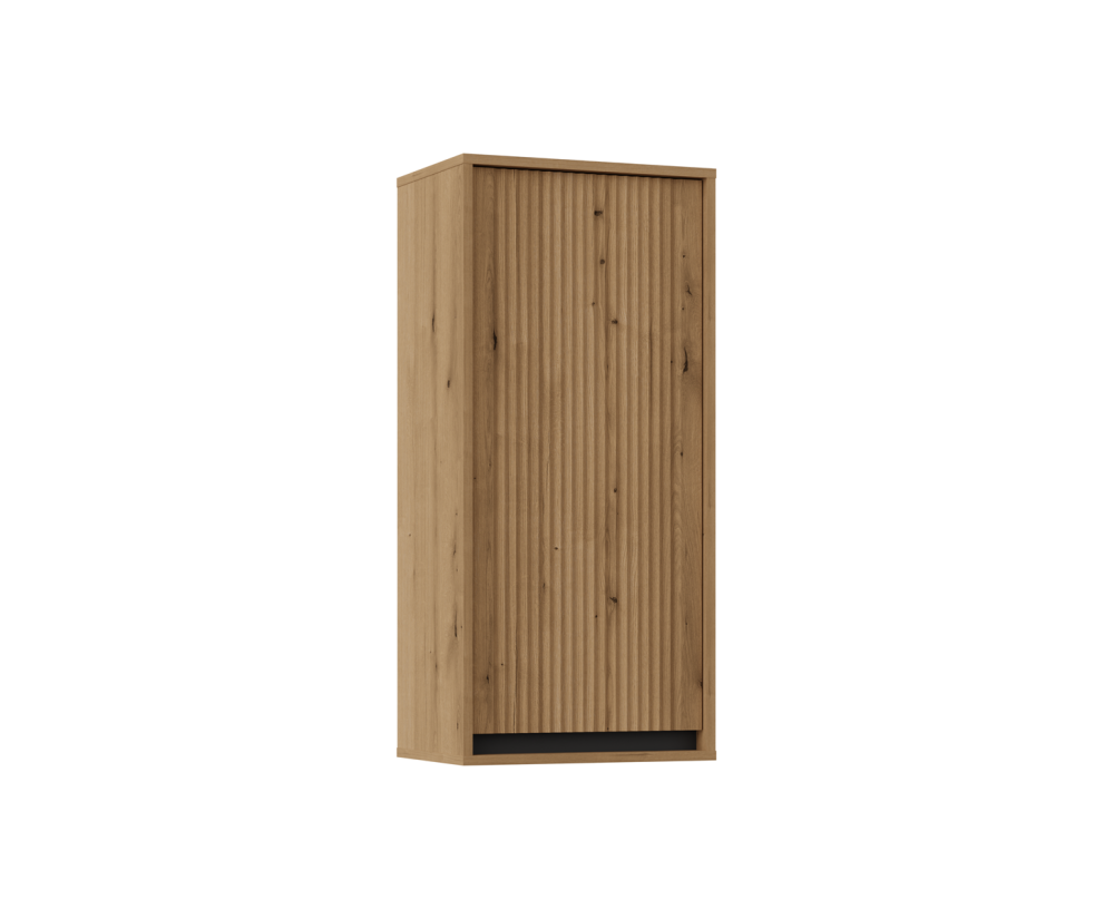 Hängeschrank, Lamellen-Fronten, Eiche Evoke, ASTIR