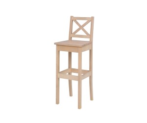 Barhocker, skandinavischer Barstuhl, harte Sitzfläche, Farbvarianten, MOOD HX