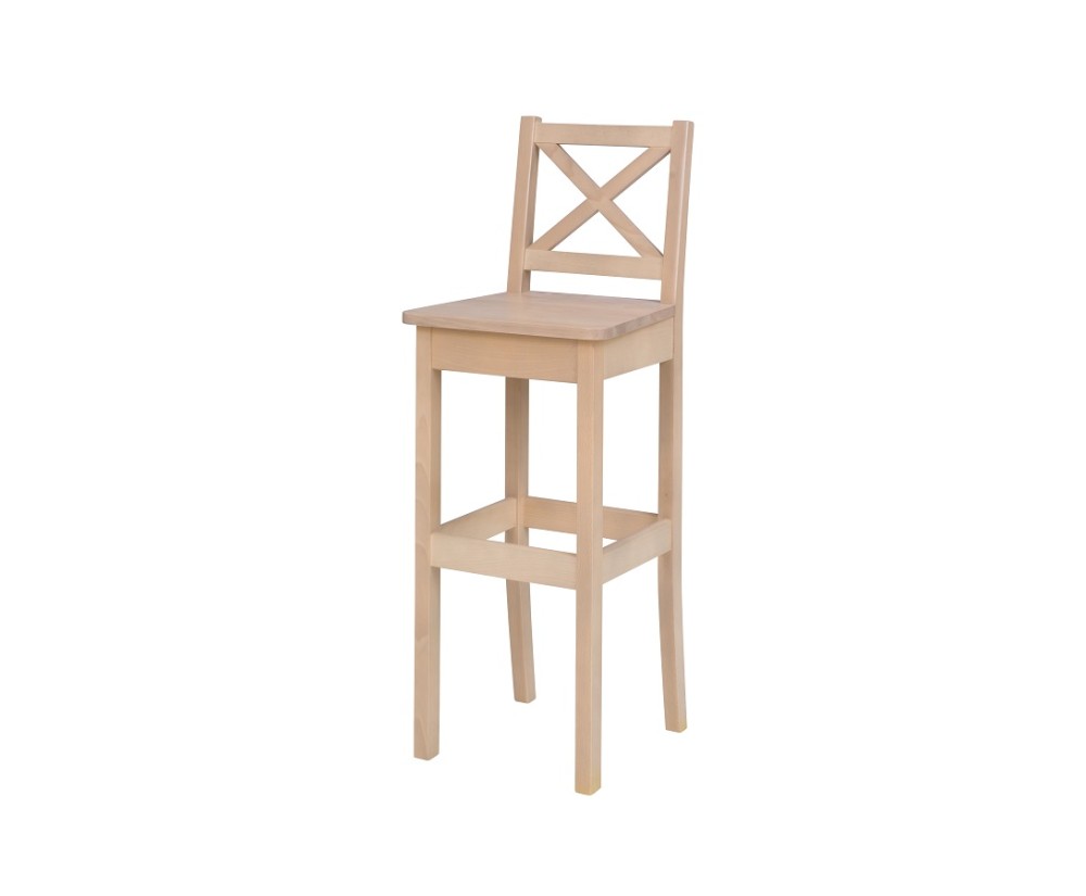 Barhocker, skandinavischer Barstuhl, harte Sitzfläche, Farbvarianten, MOOD HX