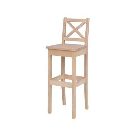 Barhocker, skandinavischer Barstuhl, harte Sitzfläche, Farbvarianten, MOOD HX