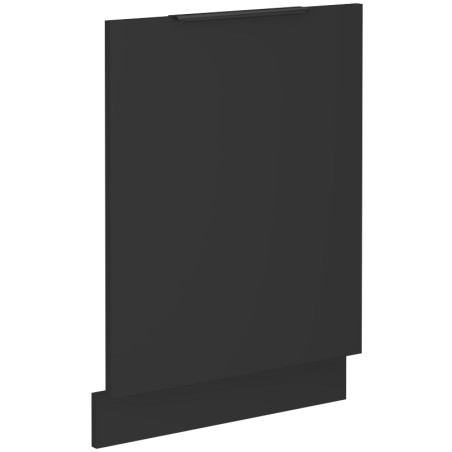 NORIS ZM 713x596 Geschirrspülerfront schwarz matt