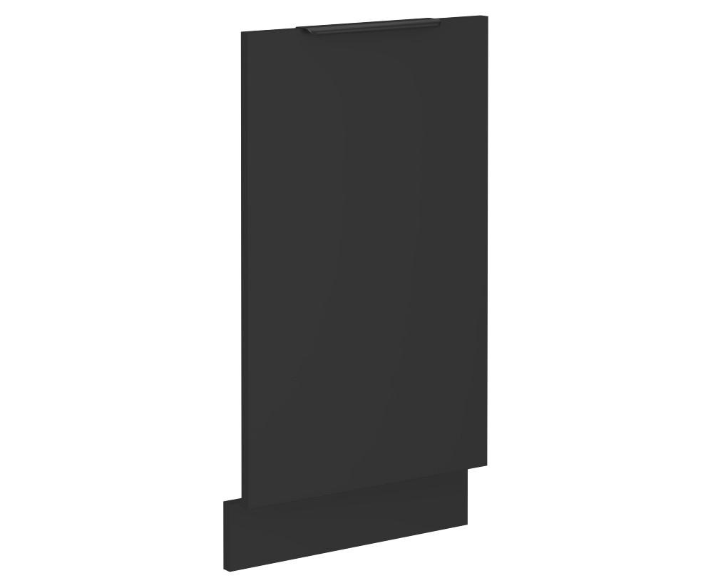 NORIS ZM 713x446 Geschirrspülerfront schwarz matt