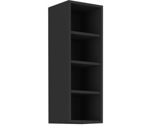 NORIS 30 G-90 OTW Küchenhängeschrank, Hängeregal, schwarz matt