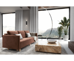 VALIO 3-Sitzer-Sofa mit Schlaffunktion und Bettkasten, auf Füßen, Stoff wasserabweisend