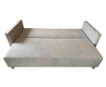 VALIO 3-Sitzer-Sofa mit Schlaffunktion und Bettkasten, auf Füßen, Stoff wasserabweisend