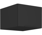 NORIS 50 NAGU-36 1F Küchenhängeschrank, Hängeschrank schwarz matt / schwarz matt