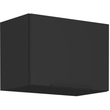 NORIS 50 GU-36 1F Küchenhängeschrank, Hängeschrank schwarz matt / schwarz matt