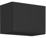 NORIS 50 GU-36 1F Küchenhängeschrank, Hängeschrank schwarz matt / schwarz matt