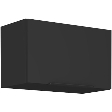 NORIS 60 GU-36 1F Küchenhängeschrank, Hängeschrank schwarz matt / schwarz matt