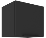 NORIS 40 GU-36 1F Küchenhängeschrank, Hängeschrank schwarz matt / schwarz matt