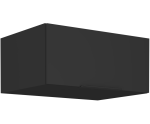 NORIS 80 NAGU-36 1F Küchenhängeschrank, Hängeschrank schwarz matt / schwarz matt