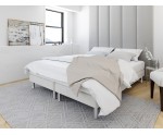 Hotelbett, Einzelbett 80x200 cm, mit Bonellfederkernmatratze, FREZJA M2