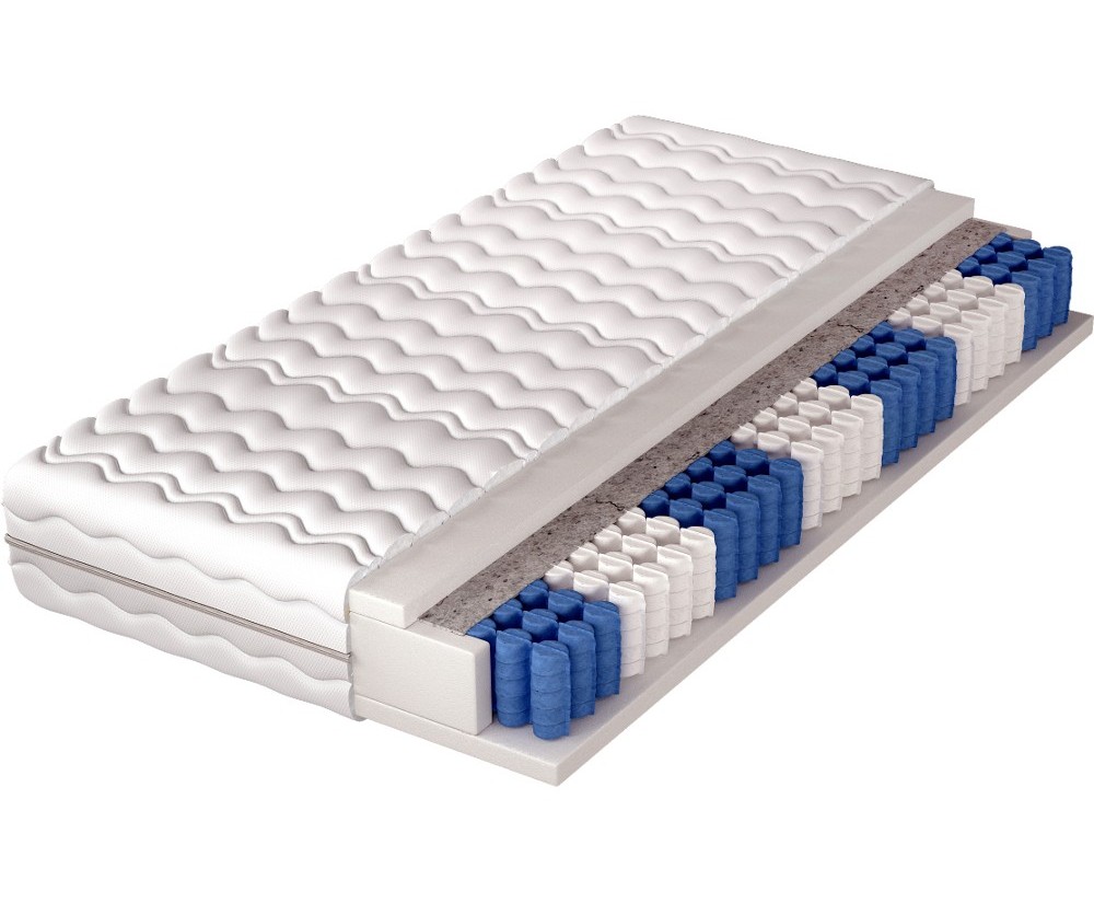 Doppelseitige Taschenfederkernmatratze mit Schaumstoff, SENTO DK-9 Doppelseitige Taschenfederkernmatratze mit Schaumstoff, SENTO DK-9