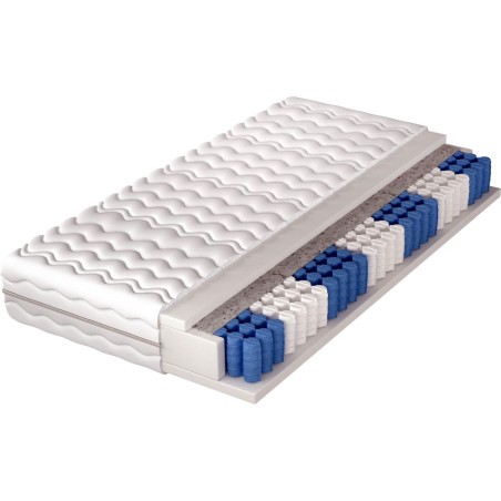 Doppelseitige Taschenfederkernmatratze mit Schaumstoff, SENTO DK-9