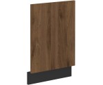 VELO ZM 570x446 Geschirrspülerfront schwarz matt / Nussbaum Okapi