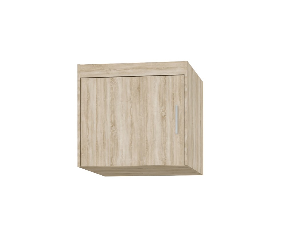 Schrankaufsatz 1-türig, Eiche Sonoma, SELENA