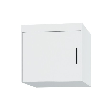 Schrankaufsatz 1-türig, weiß, SELENA