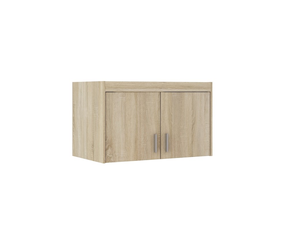 Schrankaufsatz 2-türig, Eiche Sonoma, SELENA