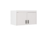 Schrankaufsatz 2-türig, weiß, SELENA
