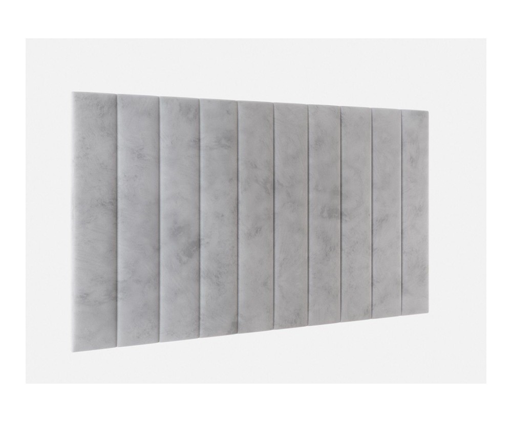 Wandpolster INTARO Wandpaneel 89x183 cm, vertikale Nähte je 15 cm, 3D, Wandpolster Wandkissen Wandschutz