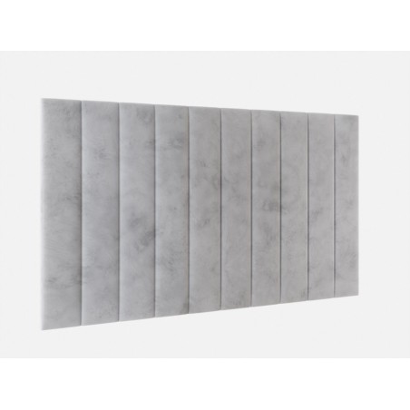 Wandpolster INTARO Wandpaneel 89x183 cm, vertikale Nähte je 15 cm, 3D, Wandpolster Wandkissen Wandschutz