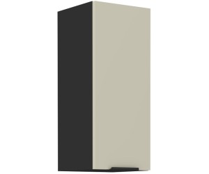ARMONIA 30 G-72 1F Küchenhängeschrank, schwarz matt / cashmere