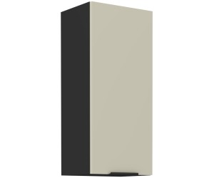 ARMONIA 30 G-90 1F Küchenhängeschrank, schwarz matt / cashmere