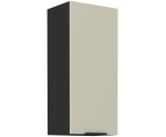 ARMONIA 30 G-90 1F Küchenhängeschrank, schwarz matt / cashmere