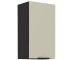 ARMONIA 40 G-72 1F Küchenhängeschrank, schwarz matt / cashmere