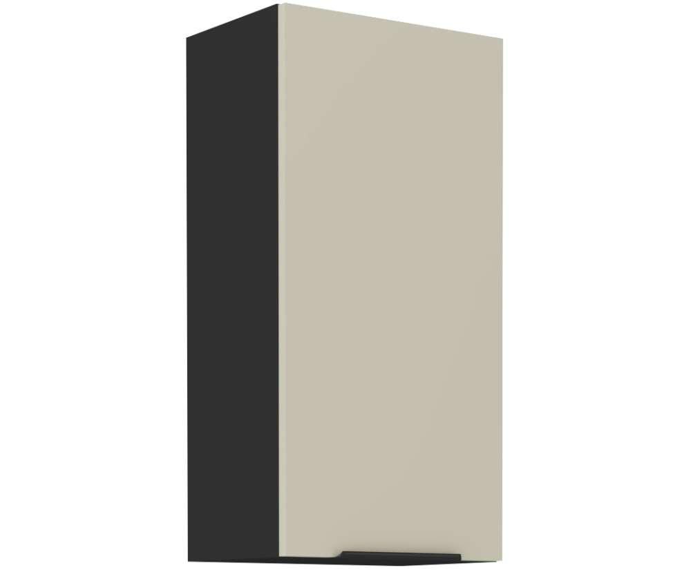 ARMONIA 40 G-90 1F Küchenhängeschrank, schwarz matt / cashmere