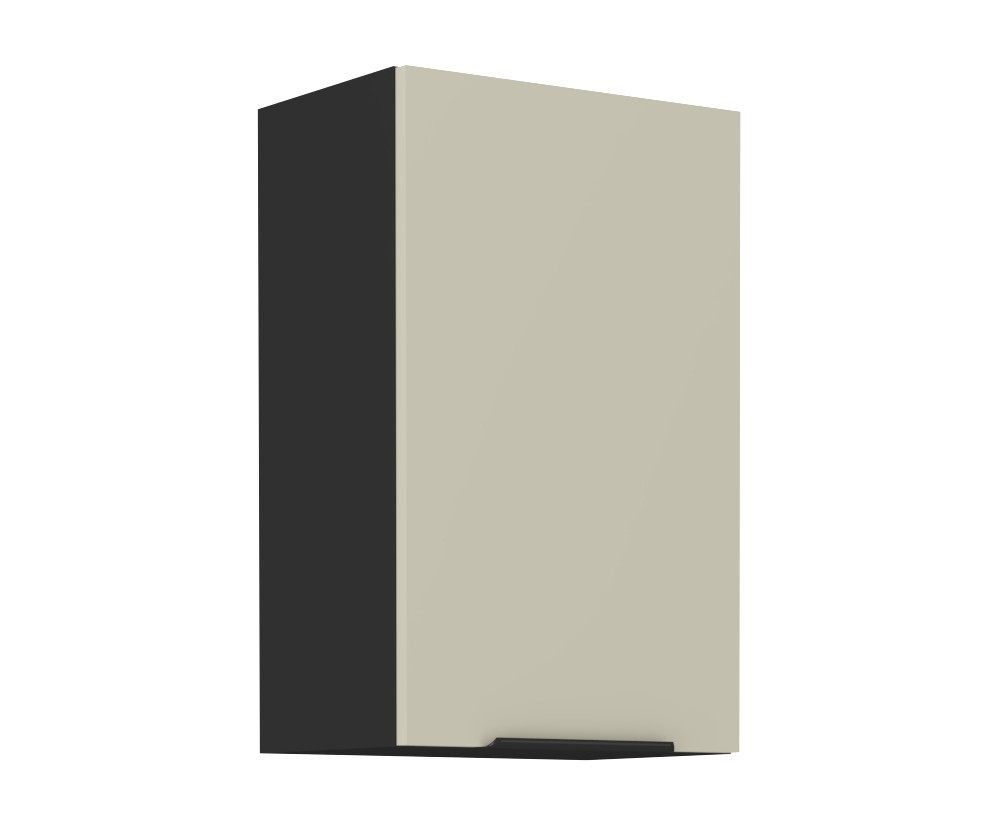 ARMONIA 45 G-72 1F Küchenhängeschrank, schwarz matt / cashmere