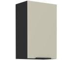 ARMONIA 45 G-72 1F Küchenhängeschrank, schwarz matt / cashmere