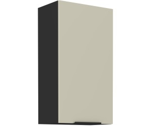 ARMONIA 45 G-90 1F Küchenhängeschrank, schwarz matt / cashmere