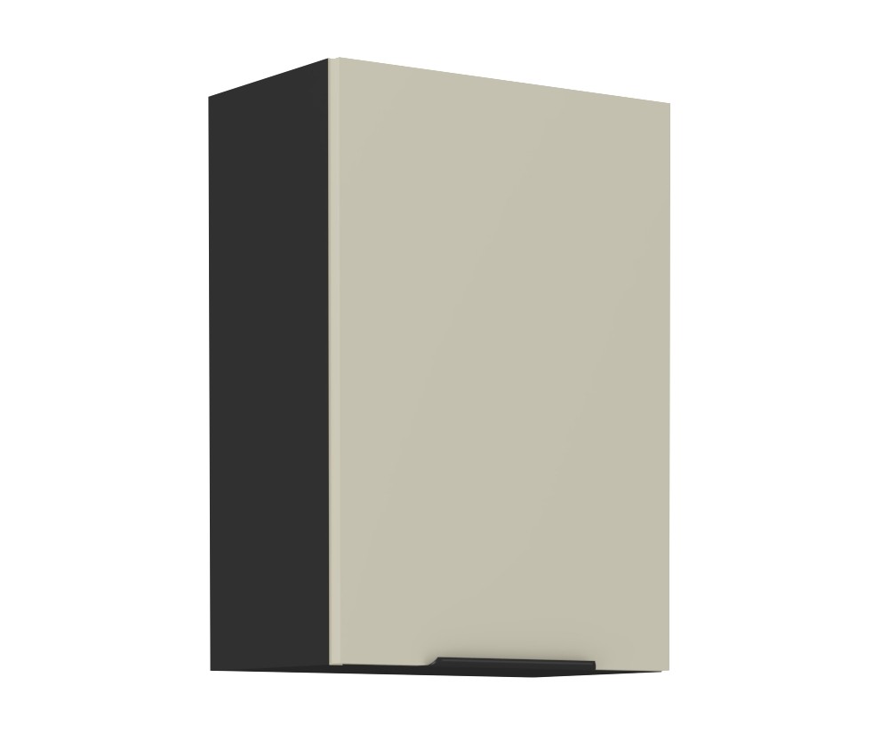 ARMONIA 50 G-72 1F Küchenhängeschrank, schwarz matt / cashmere
