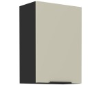 ARMONIA 50 G-72 1F Küchenhängeschrank, schwarz matt / cashmere