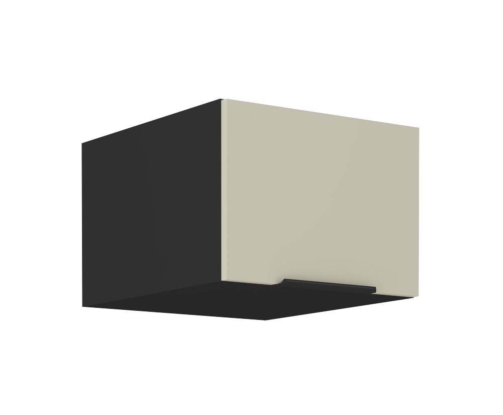 ARMONIA 50 NAGU-36 1F Küchenhängeschrank, schwarz matt / cashmere