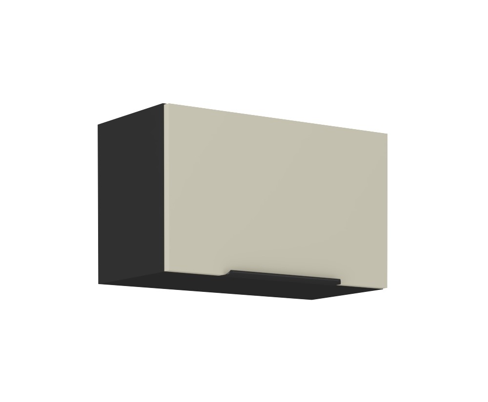 ARMONIA 60 GU-36 1F Küchenhängeschrank, schwarz matt / cashmere