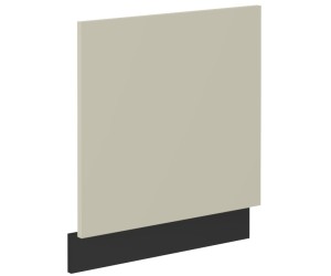 ARMONIA ZM 570x596 Geschirrspülerfront schwarz matt / cashmere